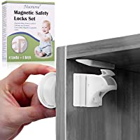 Los mejores  - Kit Seguridad Bebe- Cierres de Seguridad para Niños- Cerraduras Magnéticas de Seguridad para Niños- Cerraduras Invisible…